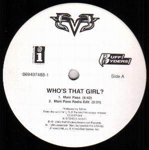 

12inch Record EVE - Who s That Girl 0694974881,0694 Interscope Reco 2001 US Rap & Hip-Hop/R&B Used