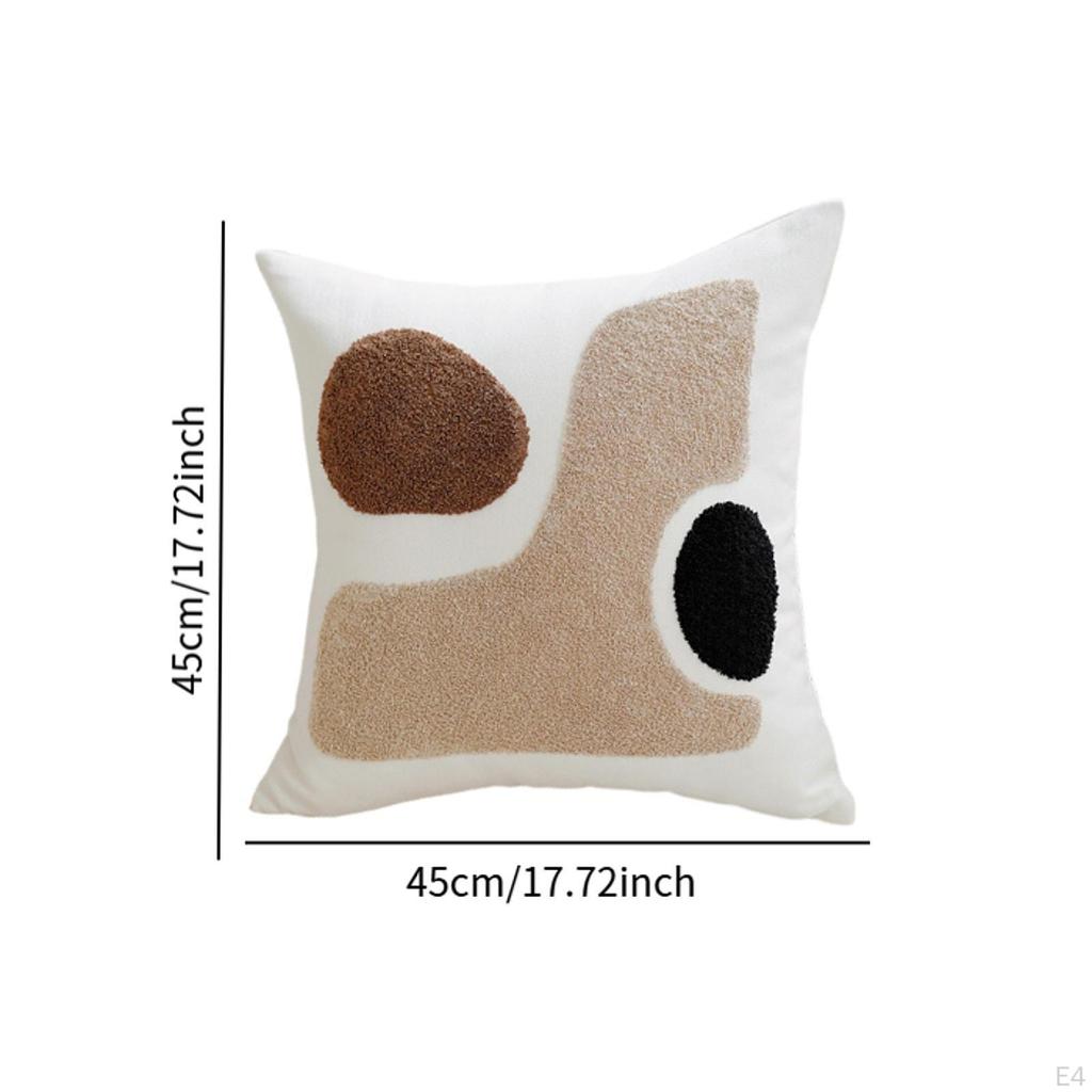 Pillow Cover Cushion Case Square for Farmhouse Sofa Room