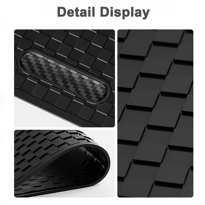 Car Non-Slip Mat Sticky Dashboard Sticky PVC Pads For Porsche 911 718 Taycan Panamera Cayenne Macan Boxster Cayman Pajun 918 944