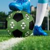 Pallone da Calcio Borussia Taglia 5 Colorato Cucito a Macchina PVC Pronto per la Competizione Resistente Alta Rimbalzabilità