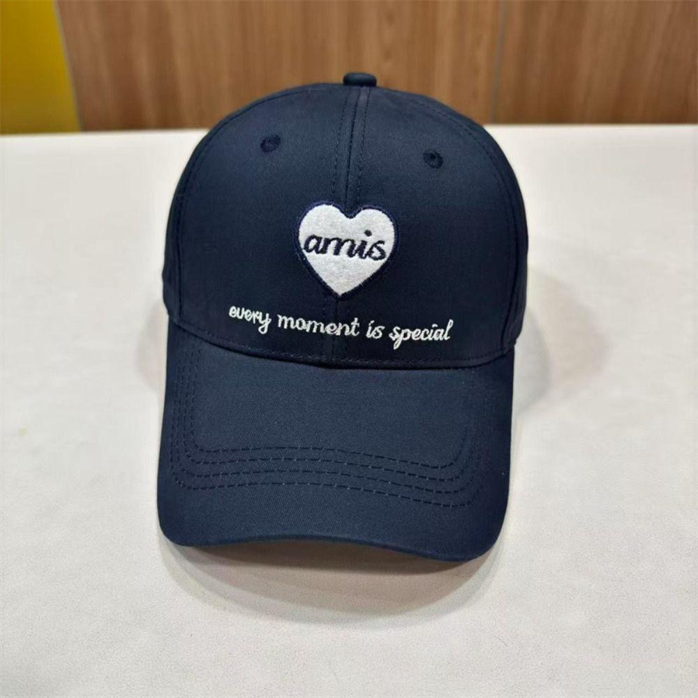 Cotton Embroidery Baseball Hats Adjustable Sunscreen Hats Trendy Dad Hat  for Men Women