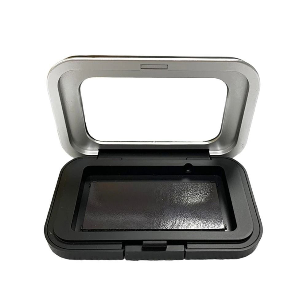 Magnetischer Nähnadelhalter, schwarzer, rechteckiger Aufbewahrungskoffer für Nähnadeln, Knöpfe, Stecknadeln, Aufbewahrungsbox für Nähwerkzeugzubehör