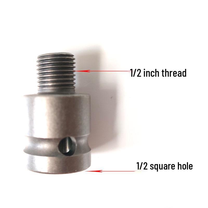Electric Wrench Drill Chuck Adapter, Woodworking Power Tool Accessory, E18