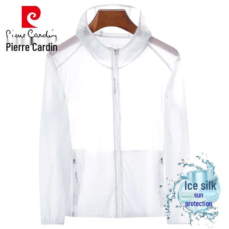 Pierre Cardin Men s Sun Protection Hooded Lightweight Jacket 2XL