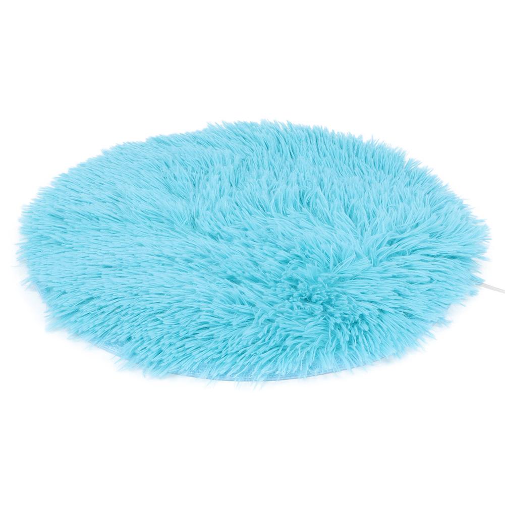 Plush Four Seasons USB Charging Interface Pet Electric Blanket Heating Pad Mat for Small Dogs