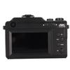 Digitalkamera, Schwarz, 64 MP, 4K, 3-Zoll-IPS-Bildschirm, 18-facher Zoom, Beauty-Filter, Autofokus mit Weitwinkelobjektiv