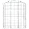 Gabion with High Arch 150 X 50 X 160 180 Cm Galvanized Iron