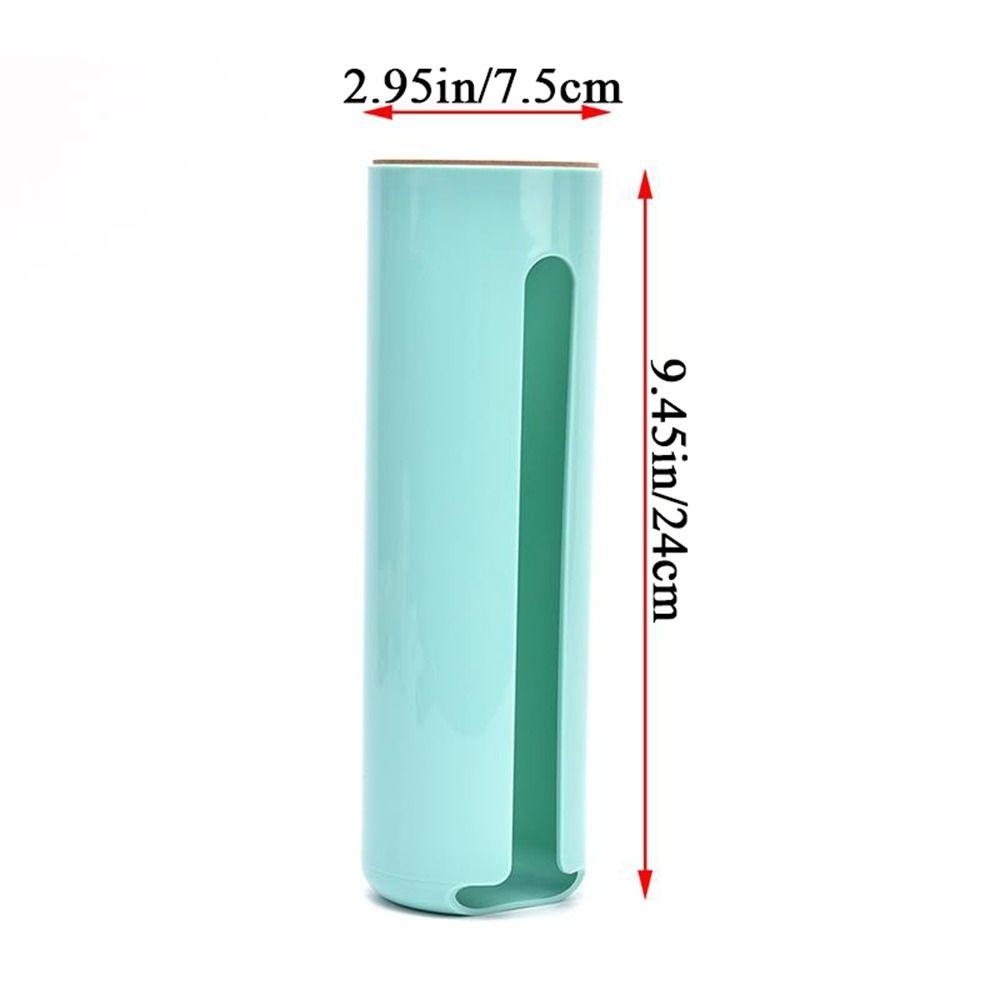 Plastic Cotton Pad Dispenser Wall Mount Garbage Bag Storage Box Cosmetic Organizer  Garbage Bag