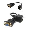 VGA to RJ45 Adapters Cable Female/Male to Female Connectors Extender Line Transfer VGA Signal Over Long Distances