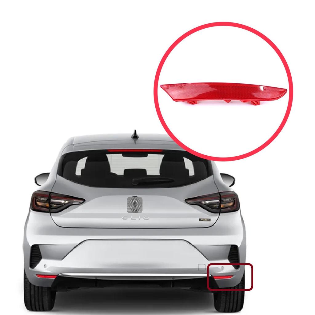 BSP1171-2 Reflector Bara Spate Dreapta pentru Renault Clio MK5 BF B7 2019-Înainte 265602442R