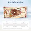 Fantasy Magic Theme Beach Towel Personalized Custom Name & Text Soft Quick Dry Beach Towel for Swimming Travel