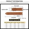 High Quality Vintage Suede Leather Watch Straps Blue Watch Bands Replacement Strap for Watch Accessories 18mm 20mm 22mm 24mm