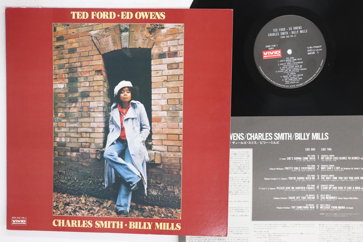 

LP Record TED FORD EDDIE OWEN CHARLES SMITH Soul Bag Vol. 3 VS7007 VIVID SOUND 1978 Japan SoulFunk Used