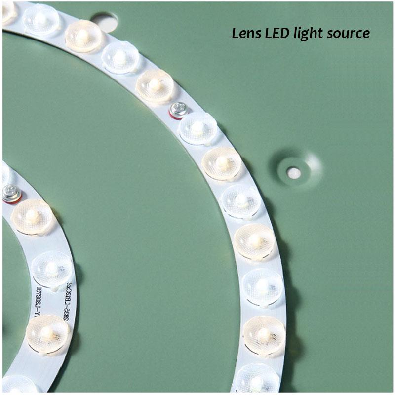 Massivt Tre Macaron Serien Taklampe Husholdnings LED Lysekrone Trefarget Dimmbar Romdekorasjon Nattbordslampe Fargerik Lanterne