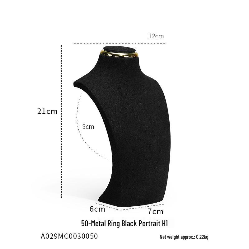 Weiyuanpeng Ultra-fiber Mannequin Necklace Display Stand