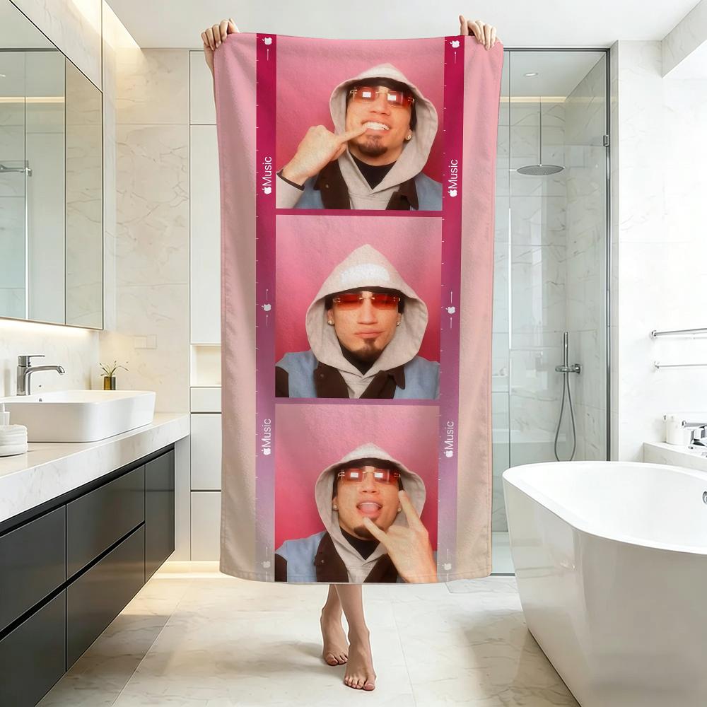 Trendy O-Omar CourtzS Towel Five-Star Hotel Quality Eco-Friendly Ultra Soft Thick Towels & Beach Towels