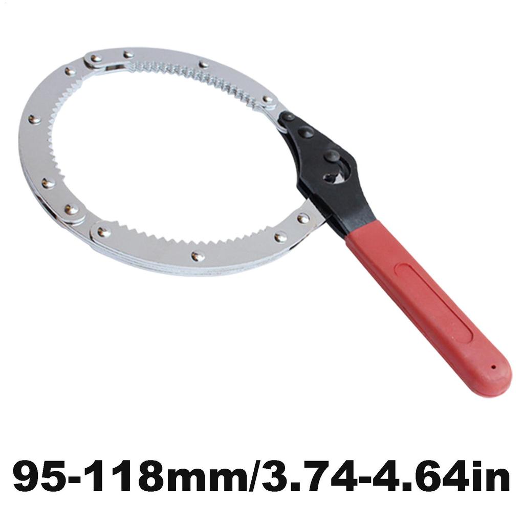 Chain Wrench Tool Adjustable Multi-Purpose Alloy Steel Remover Tool Automotive Chain Pipe Wrench For Mechanics Plumbers Home