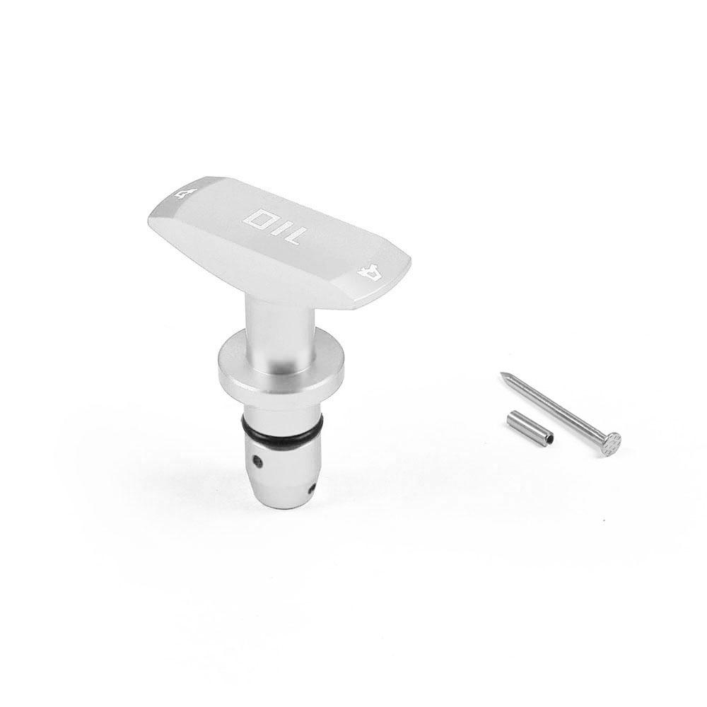 Universal Auto Ölmessstab Pull Griff Motor Öl Pullhandle Aluminium Billet Auto Ersatz Änderung Dekoration