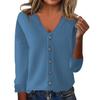 Women Casual Long Sleeve Knit Cardigan Loose Fit Fashion Top Jacket