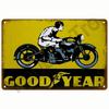 Segno di Latta Vintage Olio per Motori Benzina Gomma Corsa Poster Lastre di Ferro Segno Metallico Garage Bar Pub Club Man Cave Decorazioni per la Casa Decorazioni Murali Arte