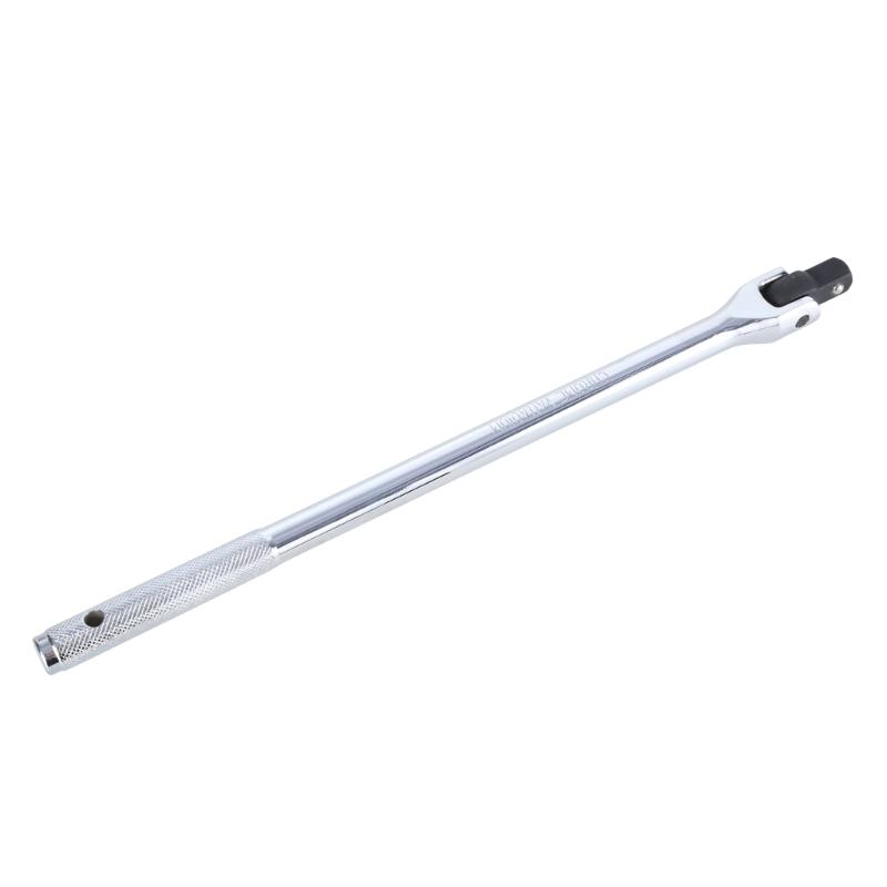 Heavy Duty 1/2 F Rod 15/18" Force Bar Activity Head Socket Wrench with Strong Force Lever Steering Handle for Repairing