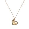 Jewelry Opening and Closing Love Necklace Gold Valentine's Day Chain Choker  Mother