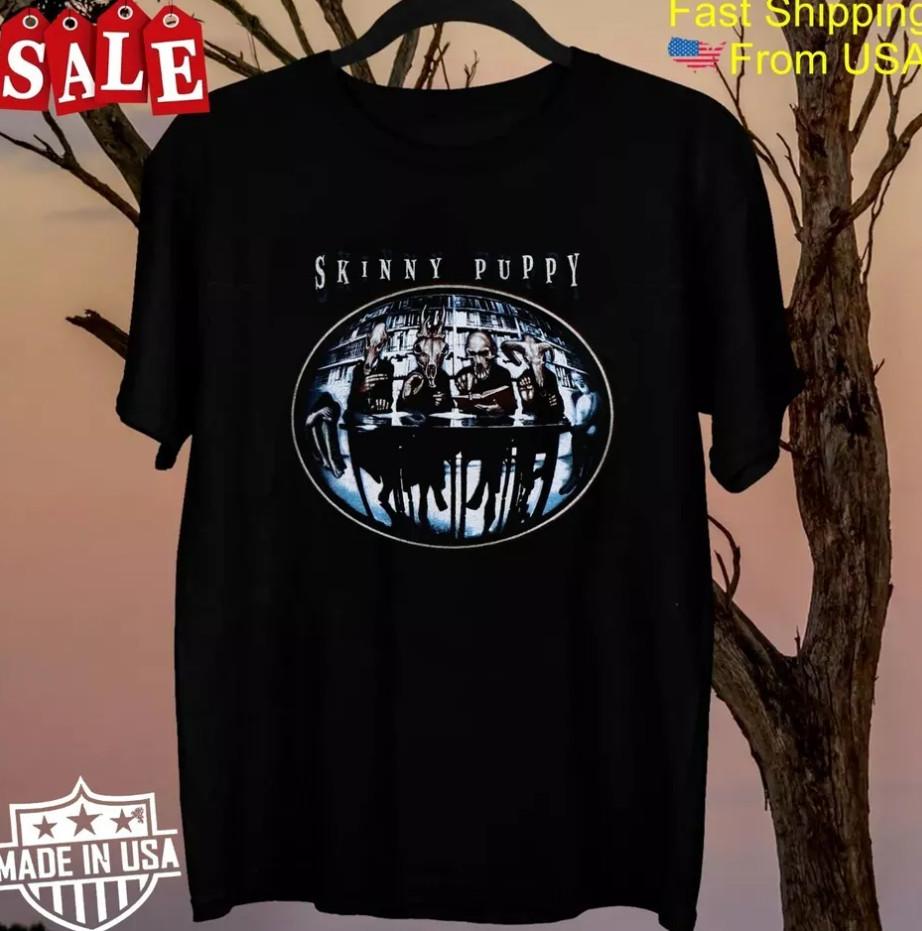 

Skinny Puppy Band 1999 Tour Gift For Fans Unisex T-shirt size S-4XL 3XL