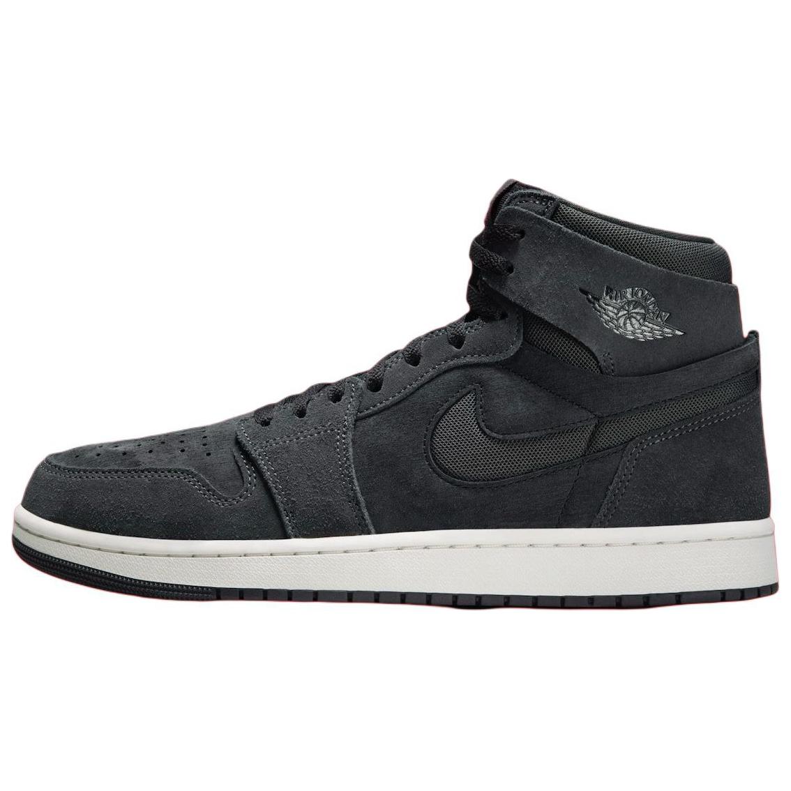 

Мужские кроссовки Air Jordan 1 High Zoom Comfort 2 Антрацитовый Сирена Красный Черный Off-Noir DV1307-001 44