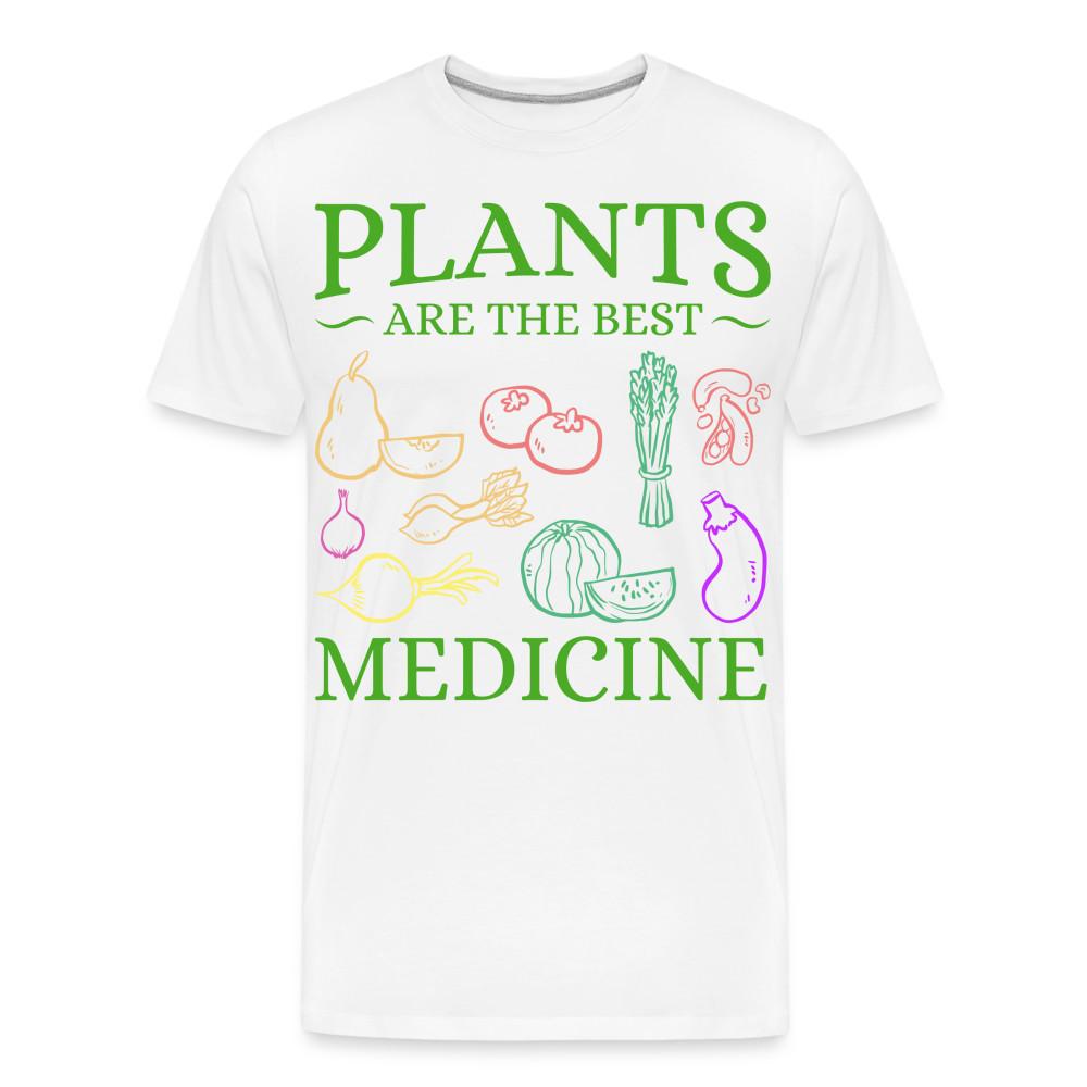 

Plants are the best medicine shirt Vegetarian T-Shirt Go Vegan size S-6XL L