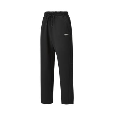 Striped Retro Mid-Rise Straight Leg Casual Pants Men Bottoms Black JE1345