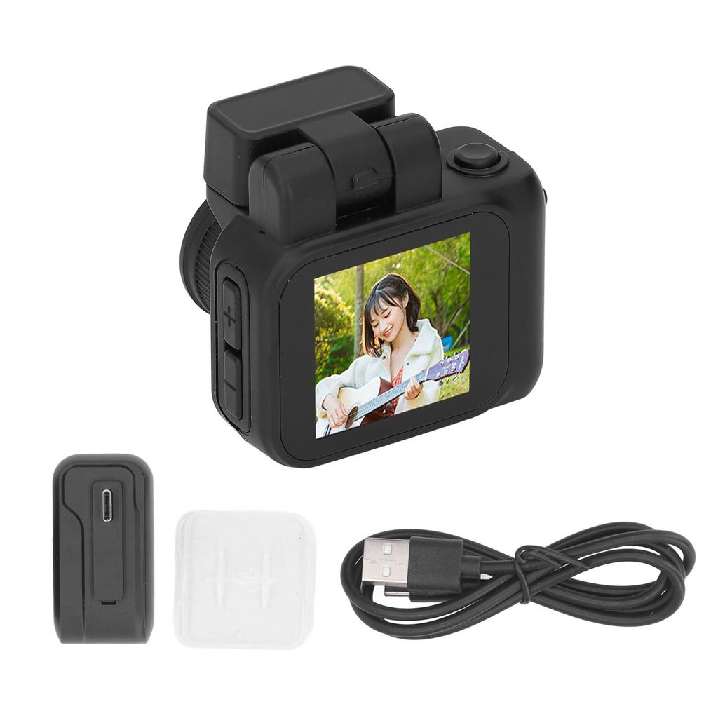 Mini Thumb Camera 1080P HD Video Camera Compact Photography Camera for Travel Life Learning