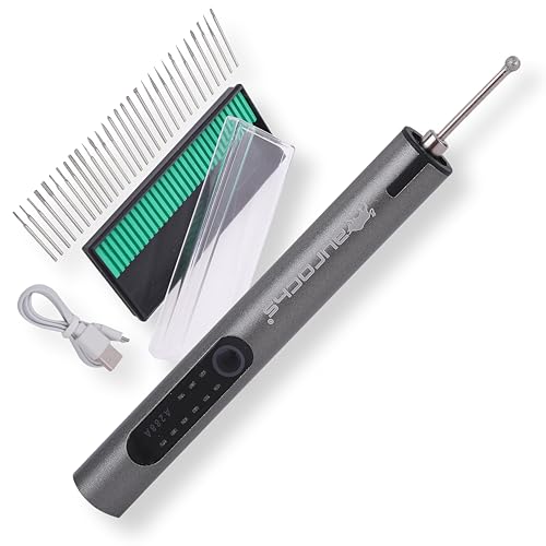 

aurochs Rechargeable Mini Router, Plastic Model Tool, 3-Speed, Lighted, Type-C, Compact, Cordless, Electric, for Sanding, Carving, Drilling, Cutting,