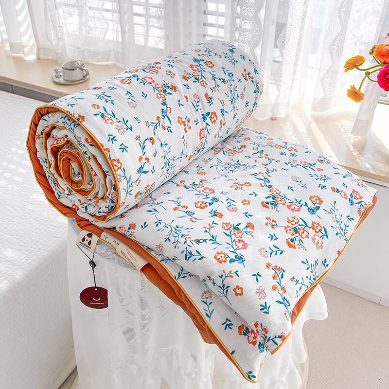 

Yuanzhiwei A-Class Infant Ice Silk Machine Washable Comforter