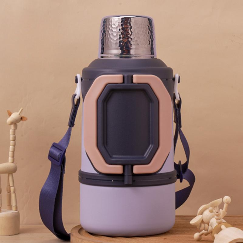 316 Stainless Steel Thermos Cup Spacious Car Thermo Lightweight Outdoor Use Travel Kettle