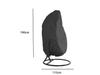 Eggshell 210D Rainproof/Sunproof Patio Hanging Chair & Swing Cover