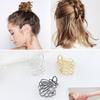 Unique Retro Handmade Metal Hair Claw With Shell Shape For Sophisticated Looks