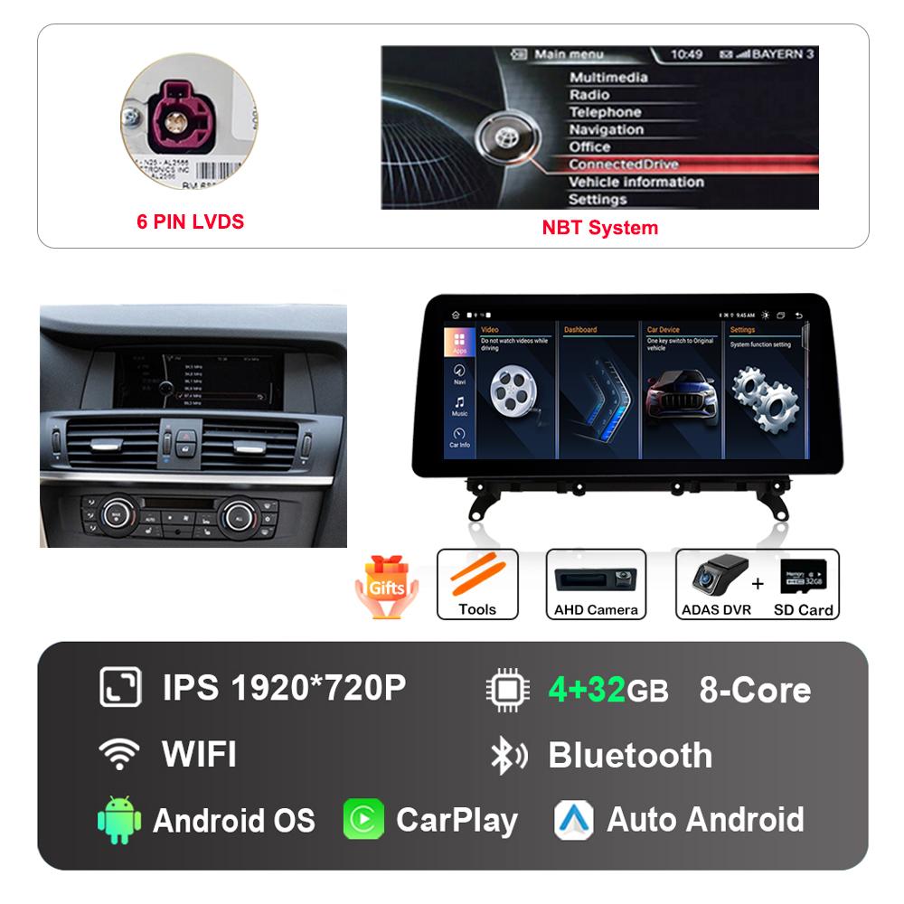 12.3 Inch for BMW 7 Series F01 F02 CIC NBT System DSP Stereo GPS HD Touch Screen Android Car Radio Multimedia Player GPS