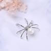 Fashion Personality Black Spider Pearl Brooch Women'S Vintage Brooch Gift Men'S And Women'S Accessories