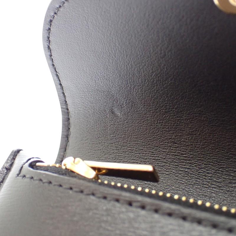 CELINE  10P073DPV.38NO Coin case black Calfskin Women