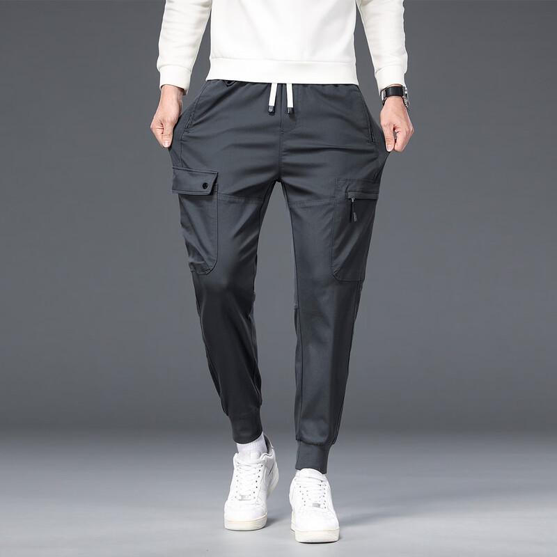 Jeep Men's Summer Casual Cargo Jogger Pants