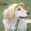 Ayarlanabilir Evcil Hayvan Şapkası Kadife Köpek Beyzbol Şapkası, Kulaklı Kedi Yazlık Plaj Vizör Şapkası Dış Mekan Koruma Delikli, Küçük Orta Boy Köpek Yavrusu Güneş Şapkası Başlık