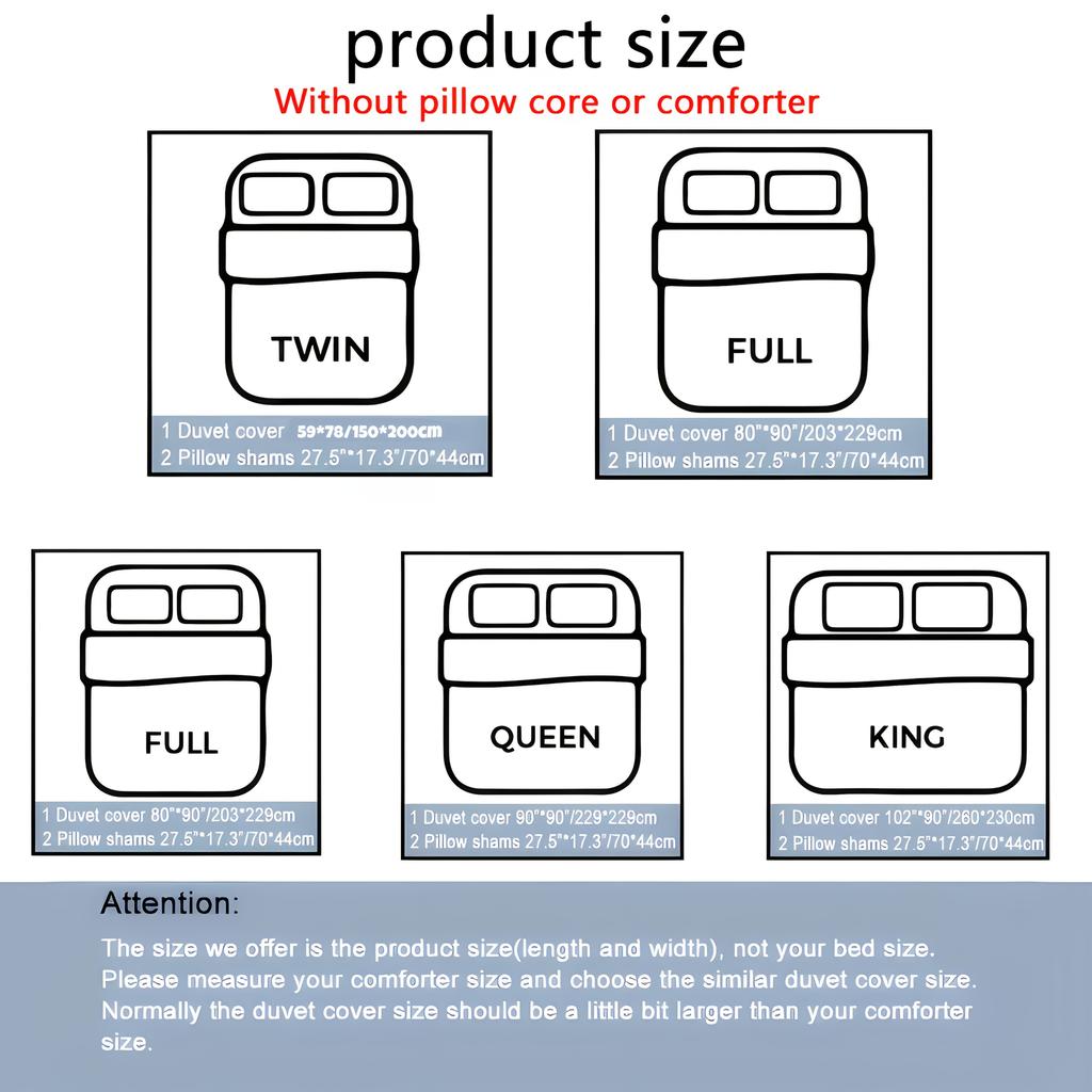 3-teiliges entzückendes Kaninchen-Druck Bettwäsche-Set - Weiches Polyester Digitaldruck Komfort Enthält 1 Queensize Bettbezug & 2 Kissenbezüge