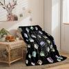 Cartoon Attack On Giant Series Double Sided Flannel 3D Digital Printing Blanket Cover