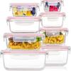 DM High Borosilicate Glass Food Storage & Lunch Box Set