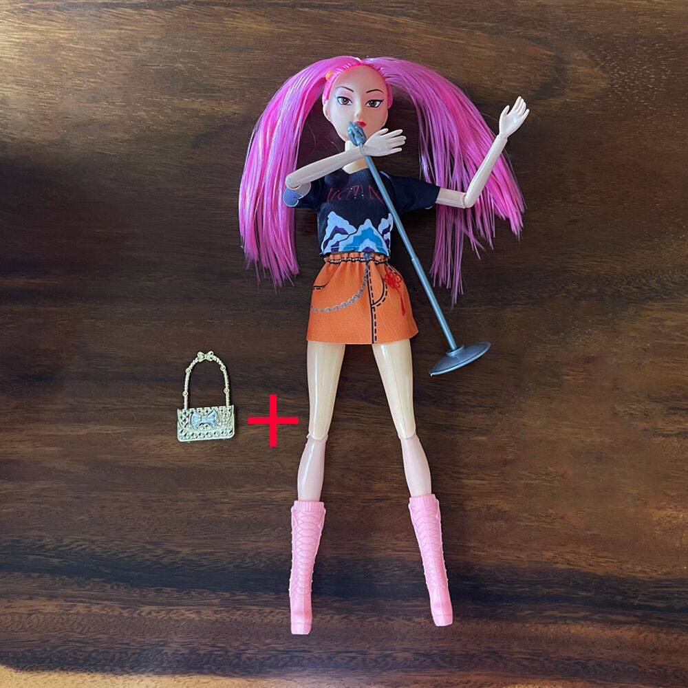 NOWE Lalki Zabawki Kpop Łowcy Demonów Figurka Akcji Zabawka Rumi Mira Zoey Piękna Księżniczka Lalki dla Dziewczynki Plastikowa Zabawka DIY dla Dziewczynek-,