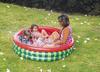 JILONG Watermelon 3-Ring Pool, 124 x 124 x 28cm (inflated size), JL-688000, RD/GR, Medium Size