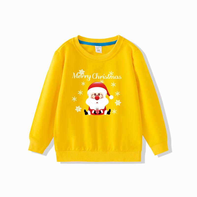 Toddler Girls' Christmas Sweatshirt - Spring/Autumn Pullover, New Southeast Asia Arrival
