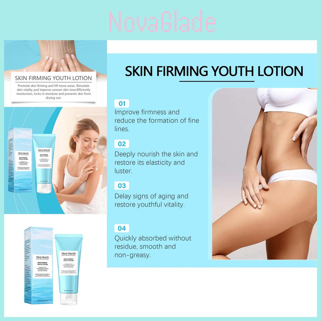 West Month Nourishing Body Moisturizing Cream Hydrating Soft Skin Care Solution