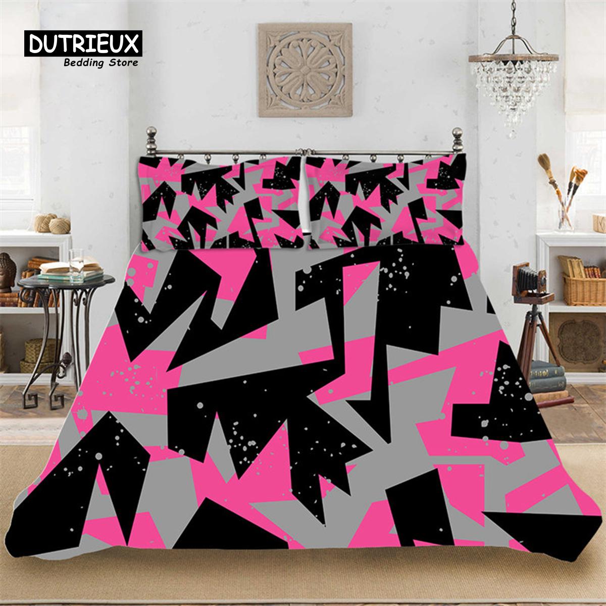 

Comforter Geometric Psychedelic Swirl Eyes Bedding Set Microfiber Colorful Abstract Pattern Comforter (quilt)-EU Single(135*200cm)3pcs