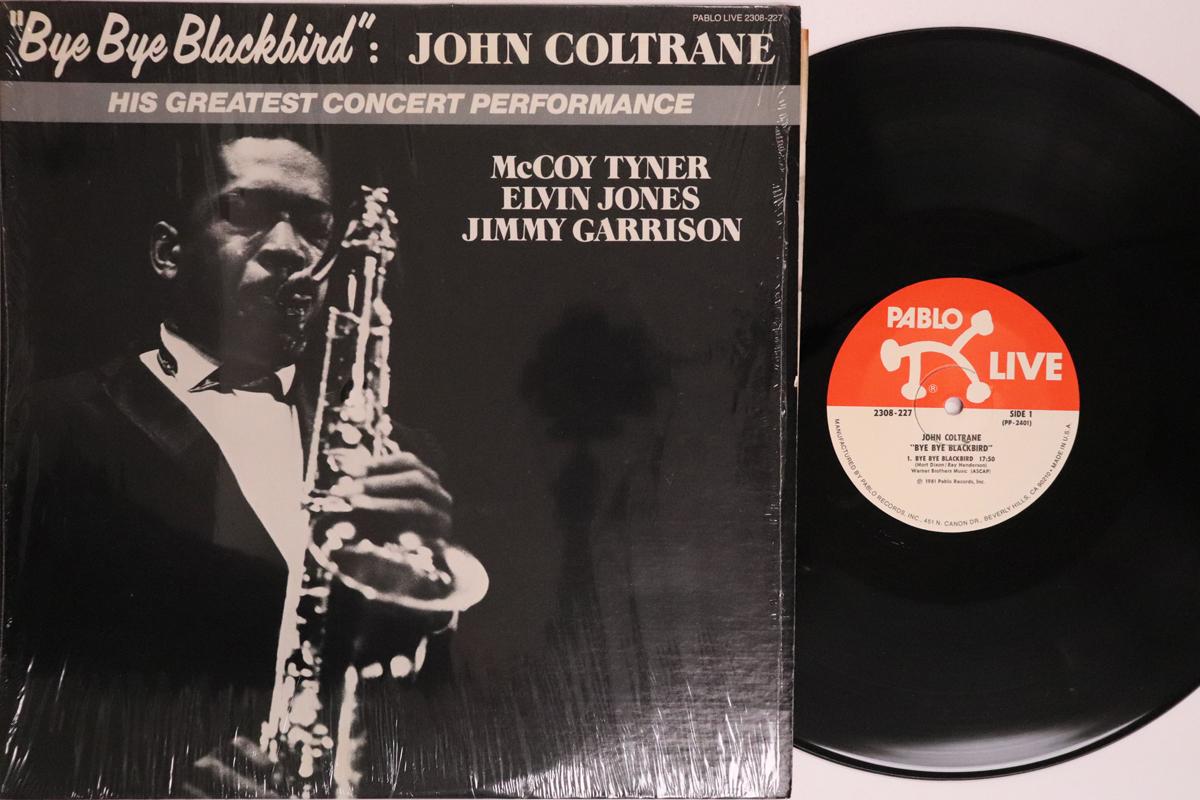 

LP Record JOHN COLTRANE Bye Bye Blackbird 2308227 PABLO LIVE 1981 US Jazz Used
